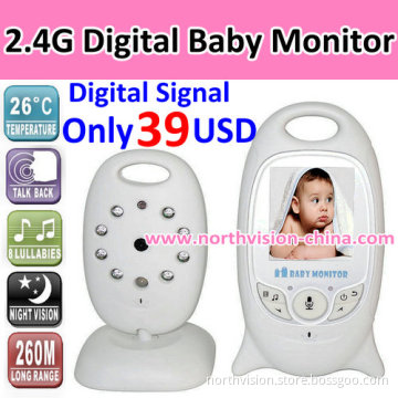 2.4GHz Two Way Talk Wireless Baby Monitor (VB601)